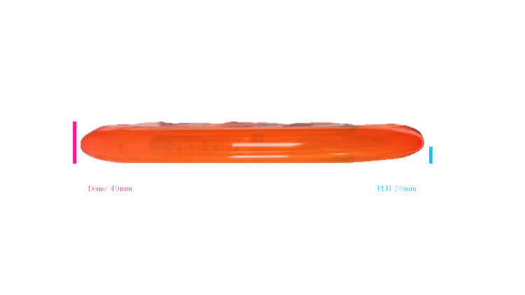 USED Discraft Z Fierce Putter Profile View
