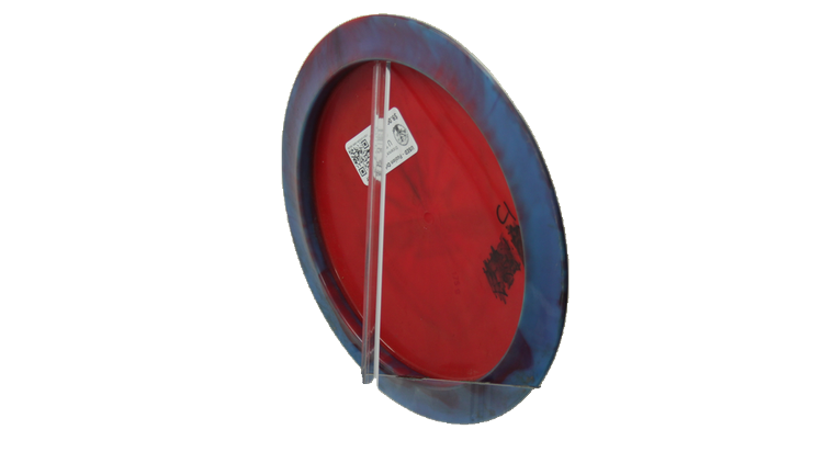 USED Dynamic Discs Fuzion Orbit Enforcer Distance Driver Back View