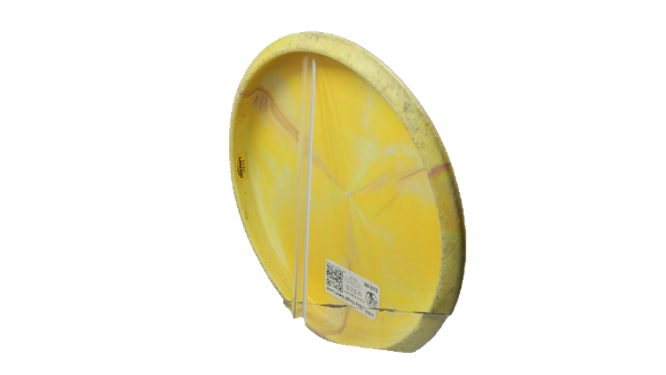 USED Discraft Crazy Tough Swirl Luna Putter Back View