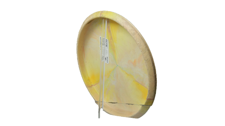 USED Discraft Crazy Tough Swirl Luna Putter Back View