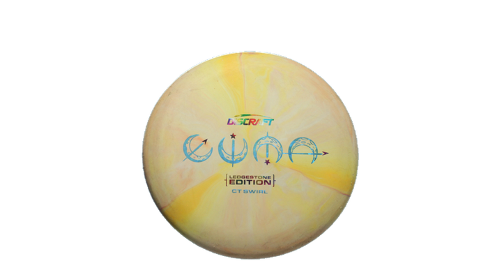 USED Discraft Crazy Tough Swirl Luna Putter
