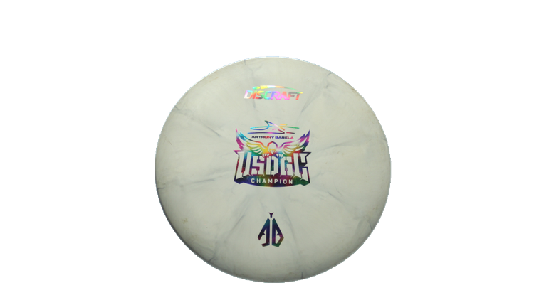 USED Discraft Crazy Tough Swirl Focus Putter Front View