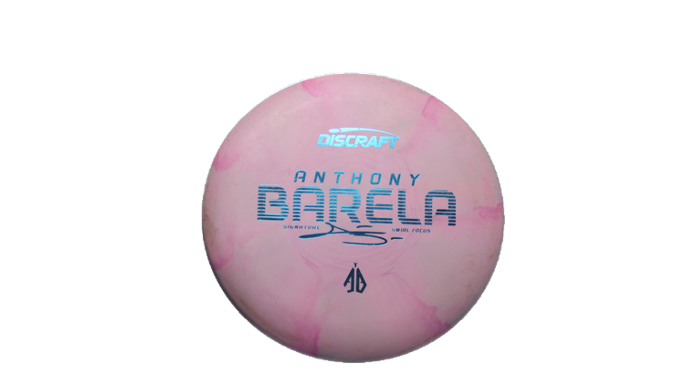 USED Discraft Crazy Tough Swirl Focus Putter Front View