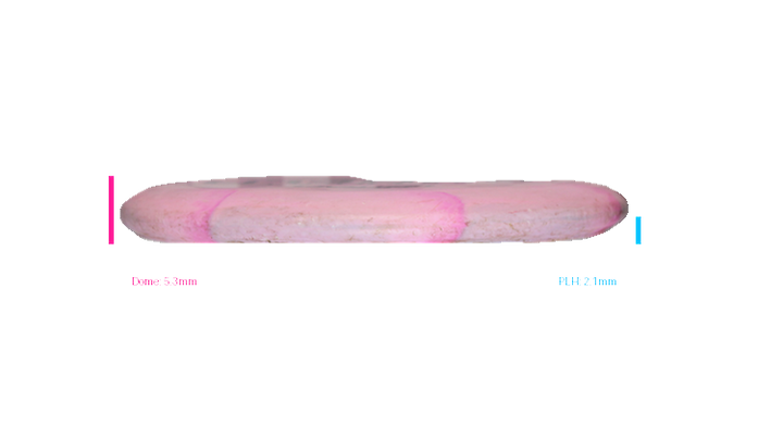 USED Discraft Crazy Tough Swirl Focus Putter Profile View