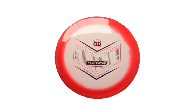 USED Dynamic Discs Supreme Orbit Sockibomb Felon Distance Driver Front View