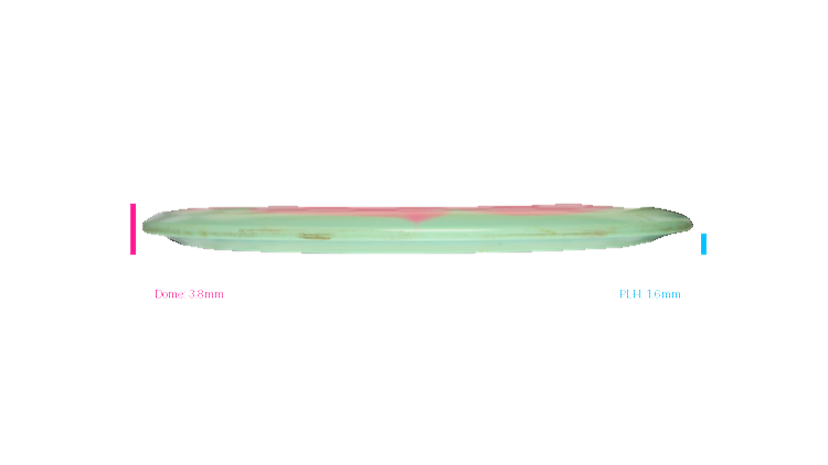 USED Discraft ESP Swirl Cicada Fairway Driver Profile View