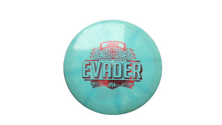 USED Dynamic Discs Fuzion Burst Evader Fairway Driver Front View