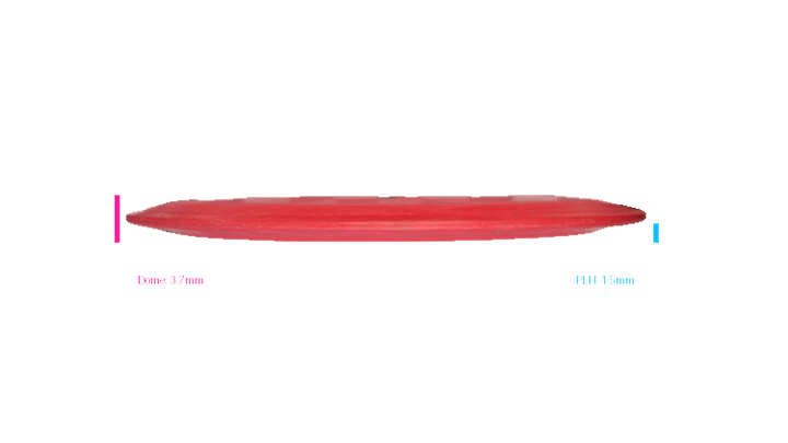 USED Viking Ground Plastic Ragnarok Distance Driver Profile View