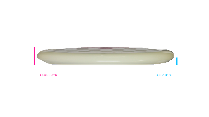 USED Discmania Active Premium Glow Sensei Putter Profile View