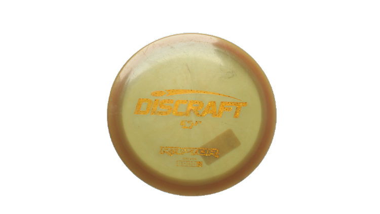 USED Discraft ESP Raptor Fairway Driver Front View