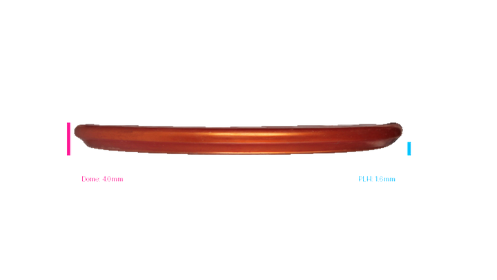 USED Dynamic Discs Fuzion Suspect Midrange Profile View