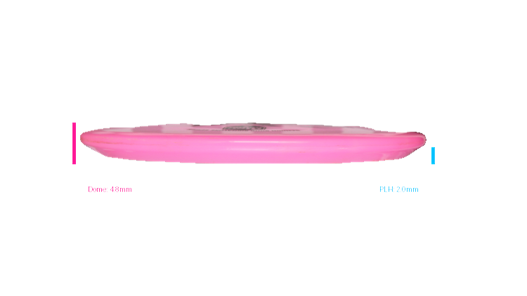 USED Discmania Color Glow C-Line MD5 Midrange Profile View
