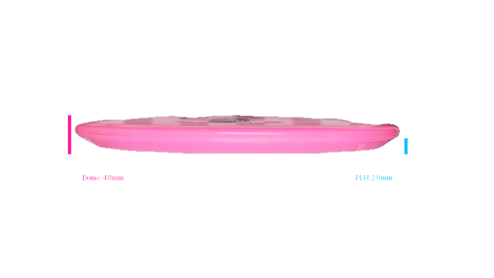 USED Discmania Color Glow C-Line MD5 Midrange Profile View