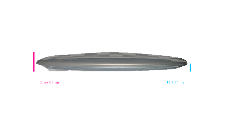 USED Divergent Max Grip Leviathan Midrange Profile View