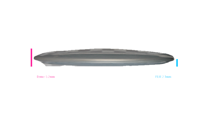 USED Divergent Max Grip Leviathan Midrange Profile View