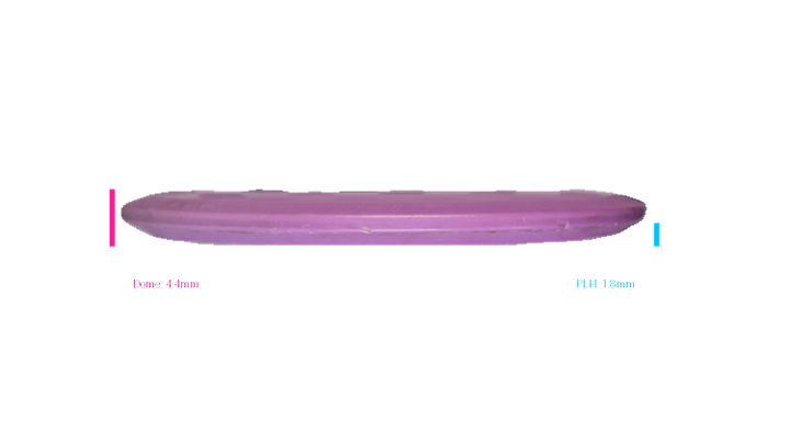 USED Discmania Custom / Innova Tooled P-Line MD4 Midrange Profile View