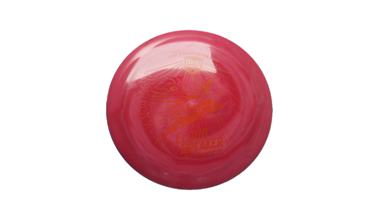 USED Discmania Creator Series Swirly S-Line Cloud Breaker Distance Driver Front View