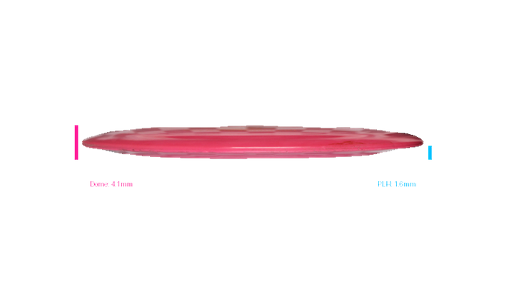 USED Discmania Creator Series Swirly S-Line Cloud Breaker Distance Driver Profile View