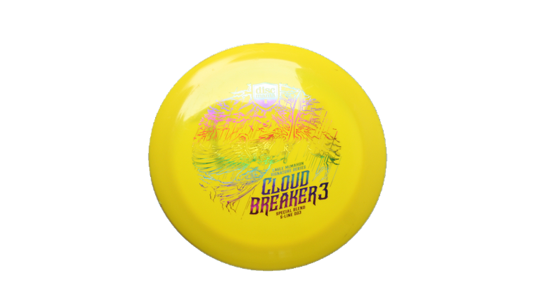USED Discmania 2021 Cloud Breaker 3 S-Line Cloud Breaker Distance Driver Front View