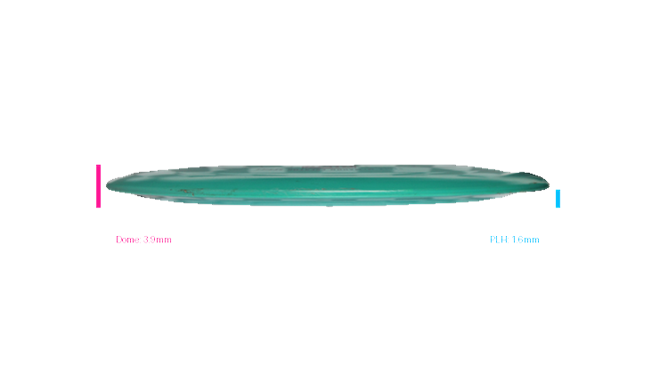 USED Discmania Creator Series S-Line Cloud Breaker Distance Driver Profile View
