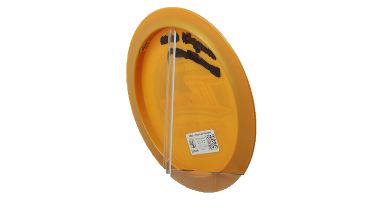 USED Discraft Titanium Thrasher Distance Driver Back View