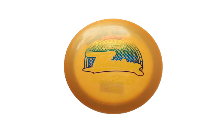 USED Discraft Titanium Thrasher Distance Driver Front View