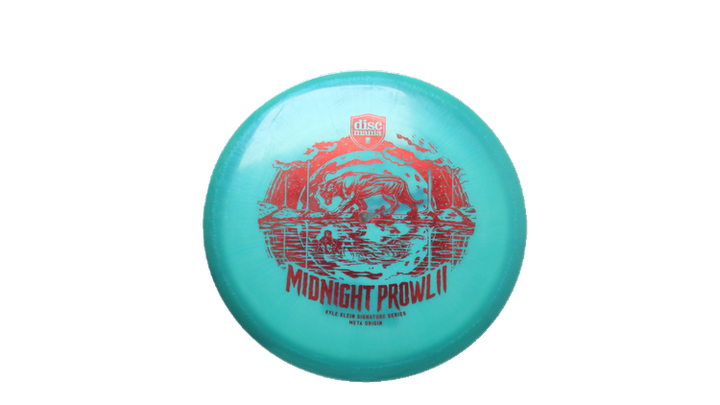 USED Discmania Midnight Prowl / Kyle Klein Bottom Stamp Meta Origin Midrange Front View