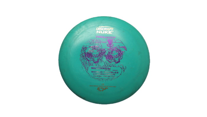 USED Discraft 2010 Worlds Doubles ESP Nuke Distance Driver