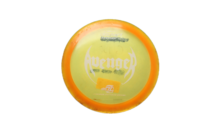 USED Discraft Raptor Artwork Elite Z Avenger Distance Driver Front View