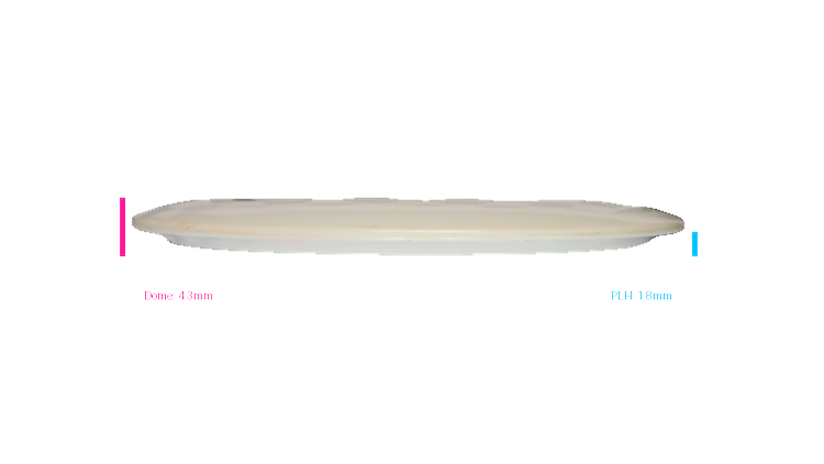 USED Discraft Paige Pierce Paige Pierce Passion Fairway Driver Profile View