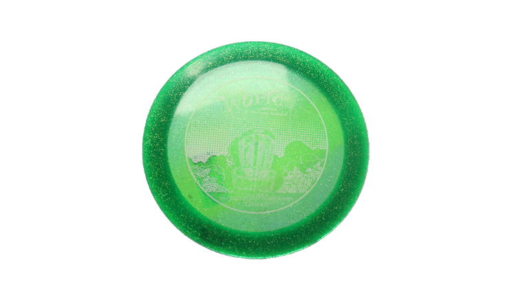 USED Innova Worlds Metal Flake Champion TeeDevil Distance Driver Front View