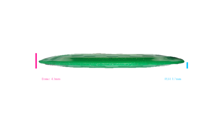 USED Innova Worlds Metal Flake Champion TeeDevil Distance Driver Profile View