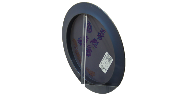 USED Discraft Nate Doss Signature Titanium Nuke Distance Driver Back View