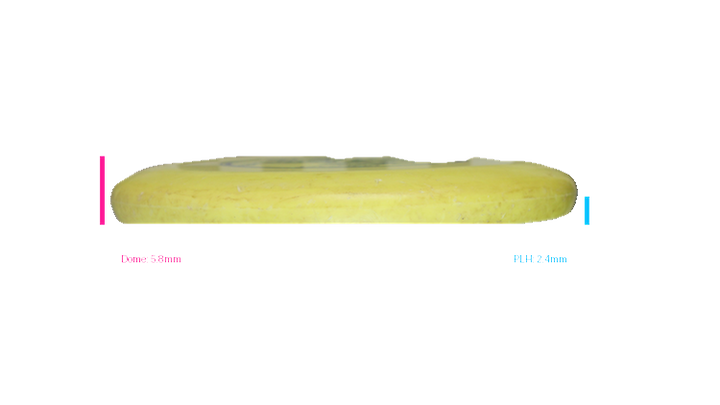 USED Discraft Custom Pro D Rattler Putter Profile View