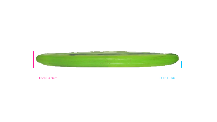 USED Discraft Z Breeze Putter Profile View