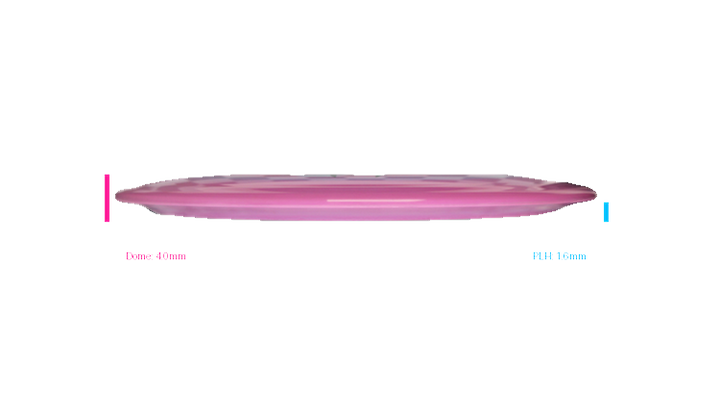 USED Discraft 2023 Paul McBeth 6X Claw ESP Swirl Anax Distance Driver Profile View