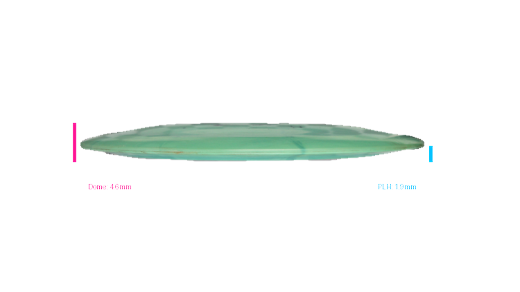 USED Innova Calvin Heimburg Commemorative Swirled Star Destroyer Distance Driver Profile View