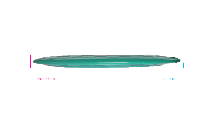 USED Discmania Creator Series Special Blend S-Line Cloud Breaker Distance Driver Profile View