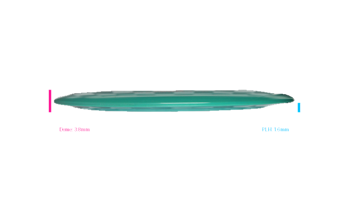 USED Discmania Creator Series Special Blend S-Line Cloud Breaker Distance Driver Profile View