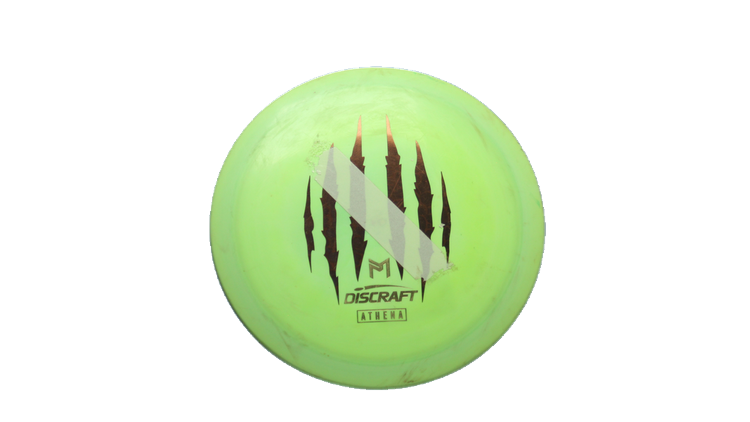 USED Discraft 2023 Paul McBeth 6X Claw ESP Swirl Athena Fairway Driver Front View