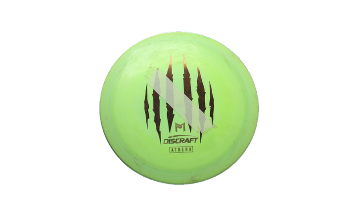 USED Discraft 2023 Paul McBeth 6X Claw ESP Swirl Athena Fairway Driver Front View