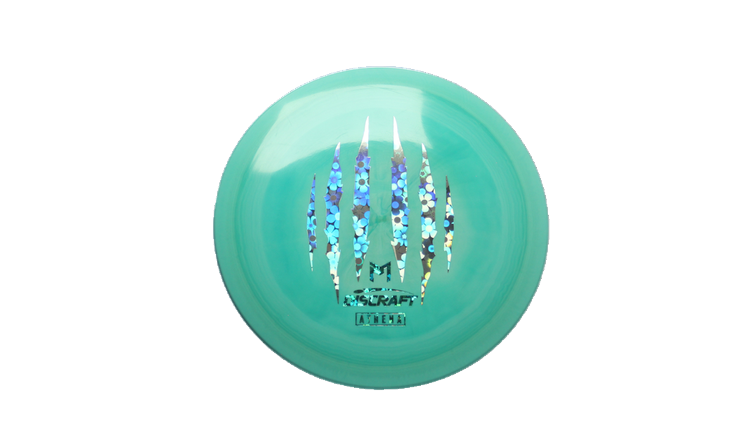 USED Discraft 2023 Paul McBeth 6X Claw ESP Swirl Athena Fairway Driver Front View