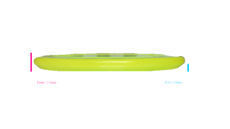 USED Discraft Original Test Flight / Banger-Top Z Zone GT Putter Profile View