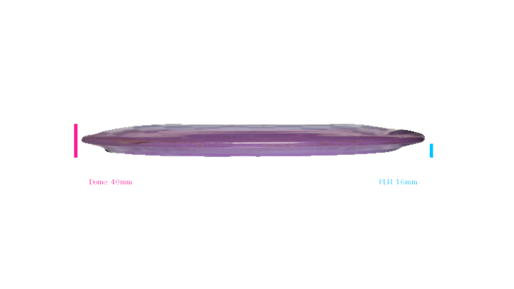 USED Discraft 2023 Paul McBeth 6X Claw ESP Swirl Anax Distance Driver Profile View
