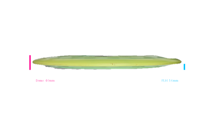 USED Discmania Creator Series Special Blend S-Line Cloud Breaker Distance Driver Profile View