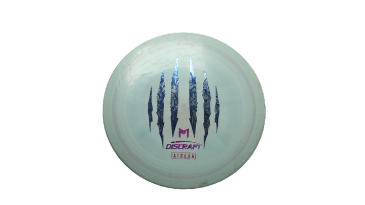 USED Discraft 2023 Paul McBeth 6X Claw ESP Swirl Athena Fairway Driver Front View