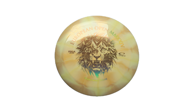 USED Latitude 64 2024 European Open B Grand Burst Strive Distance Driver Front View