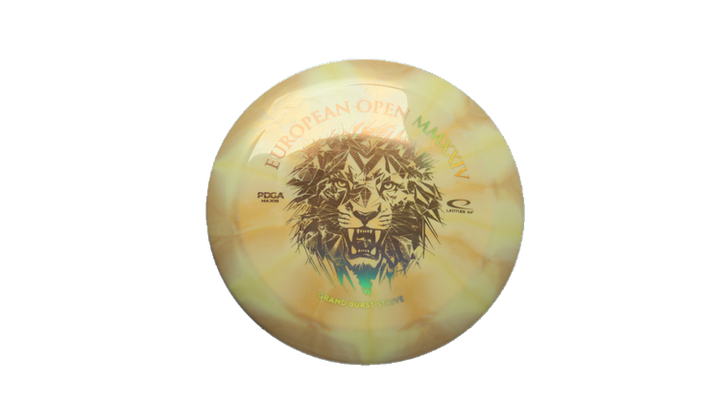 USED Latitude 64 2024 European Open B Grand Burst Strive Distance Driver Front View
