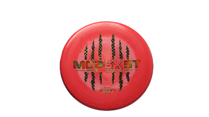 USED Discraft 2023 Paul McBeth 6X McBeast ESP Swirl Zone Putter Front View