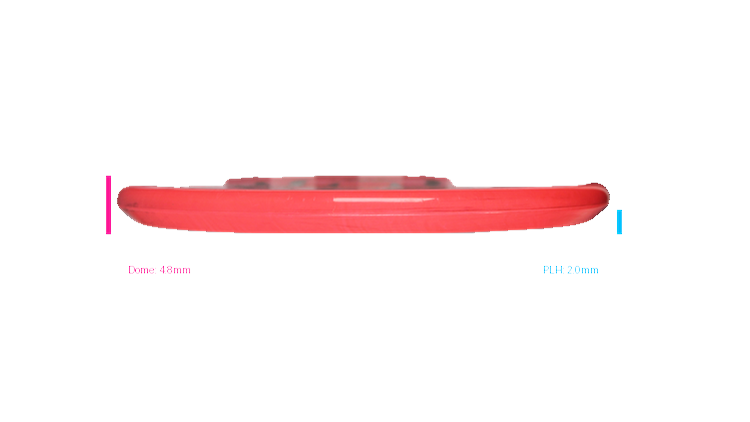 USED Discraft 2023 Paul McBeth 6X McBeast ESP Swirl Zone Putter Profile View